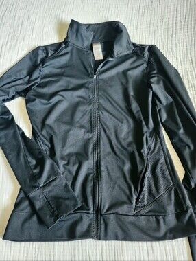 Champion Black Women's Full-Zip Athletic Jacket